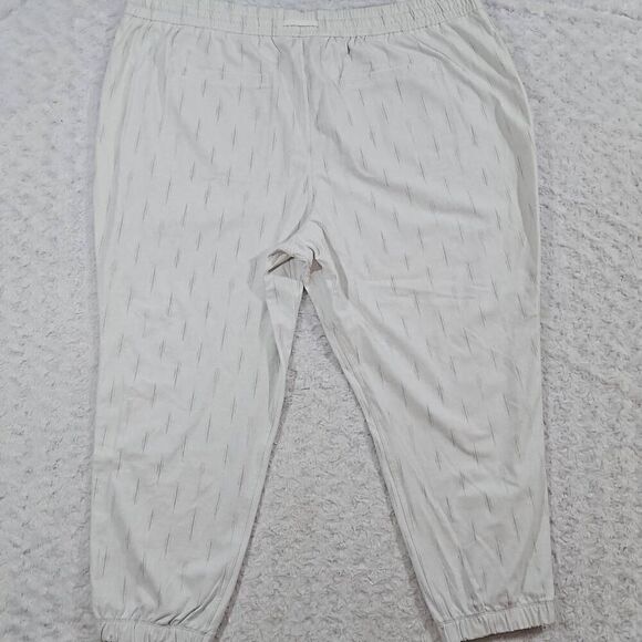 Athleta womens size 26 Farallon Printed Jogger Spliced Magic Veil Grey Lounge Ca - Picture 7 of 8